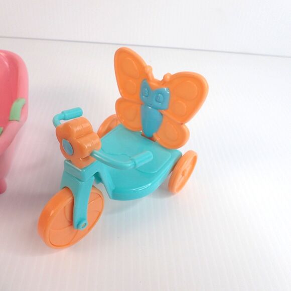 Berenguer Lil Cutesies Vinyl Babies 5 Inch Mini Dolls Lot Tricycle Bath - Picture 10 of 12